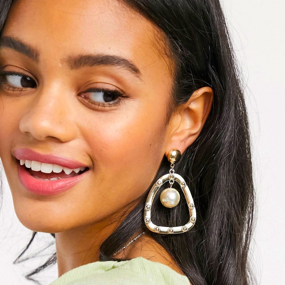 Glamorous Asymmetrical Earrings